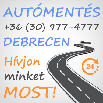 Autómentés, autószállítás Debrecen